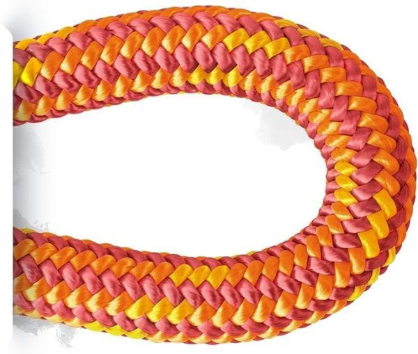 24-Strand 11.8 mm Arborist-Pro™ Arborist Rope - 7,000 lb MBS - Static Climbing Rope - Lightweight - Arborist - 120 Ft - Plain End - Red -
