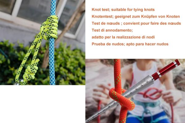 3/8 in (10mm) x 16 ft (5Meter) Nylon Static Rock Climbing Rope Explore a Cave Rope Rappelling Rope Rescue Rope Boat Rope Anchor Dock Lines Tree Climbing Felling Pulling Rope Reflective Red