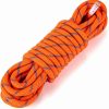 Rock Climbing Rope, Outdoor Static Climbing Rope, 10mm High Strength Safety Rope, Hiking Tree Climbing Fire Escape Rappelling Rope, Fire Rescue Rope 10M(32ft) 20M(65ft)