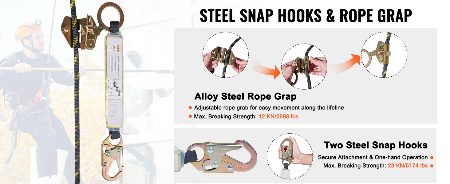 outdoor climbing rope