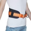 Body Safety Belt with Waist Pad and Side 1 D-Ring, Personal Protective Equipment Safety Climbing, Rescue, Rappelling Large size