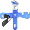 Climbing Stop Descender Rappelling Anti-Panic Belay Devices for 9-12mm Rope Rescue Equipment Hand Controls Desingned