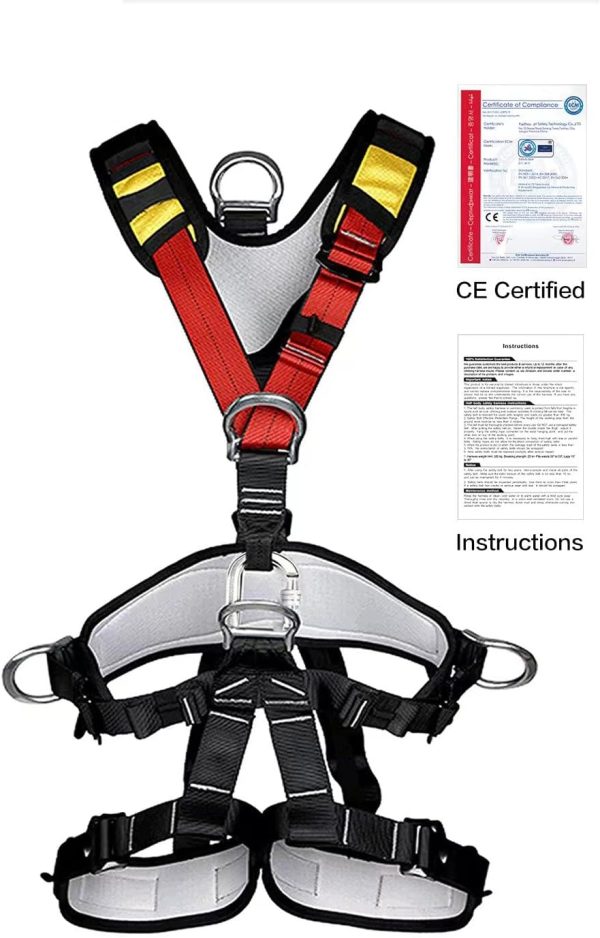 Climbing, Safety Safe Seat Belt for Outdoor Tree Climbing, Outward Band Expanding Training Large Size,Climbing Gear