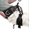 710aLZ_o-VL._AC_SL1500 Adjustable Thickness Climbing Harness Half Body Harnesses for Fire Rescuing Caving Rock Climbing Rappelling Tree Protect Waist Safety Belts