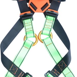 Kids Body, Youth Safety rappelling Climbing Belts for Outdoor Expanding Training 7-13 Years…