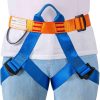 Climbing belt, Safety Belt for Tree Climbing Rock Climbing, Zipline Belt Climbing Gear Rappelling Equip - Half Body Guide belt for Women Man and Novice
