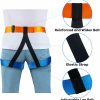 Climbing belt, Safety Belt for Tree Climbing Rock Climbing, Zipline Belt Climbing Gear Rappelling Equip - Half Body Guide belt for Women Man and Novice