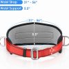 Safety Climbing Belts, Positioning Climbing Belt with Waist Pad and 2 D Rings, Safety Belt Kit Personal Portable Protective Equipment