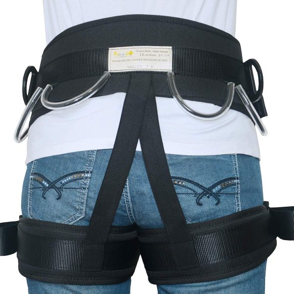 Climbing, Safety Safe Seat Belt for Outdoor Tree Climbing, Outward Band Expanding Training Large Size,Climbing Gear