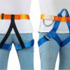 Climbing belt, Safety Belt for Tree Climbing Rock Climbing, Zipline Belt Climbing Gear Rappelling Equip - Half Body Guide belt for Women Man and Novice