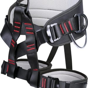 Adjustable Thickness Climbing Harness Half Body Harnesses for Fire Rescuing Caving Rock Climbing Rappelling Tree Protect Waist Safety Belts