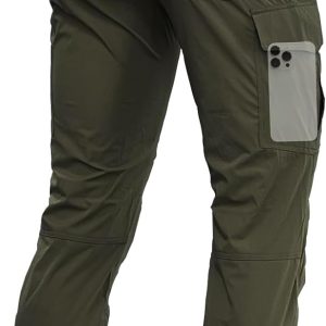 Men's Lightweight Hiking Cargo Work Pants Quick Dry Water Resistant Fishing Travel Climbing Outdoor Stretch Pants