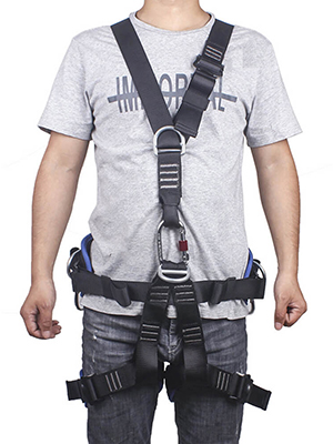 adjustable climbing seat belt