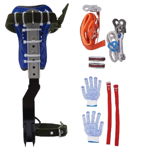 Tree Climbing Spike Set for Tree Work Adjustable Tree Climbing Gear Set