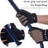 Climbing Gloves Rope Gloves,Perfect for Rappelling Rescue Rock/Tree/Wall/Mountain Climbing,Adventure,Outdoor Sports