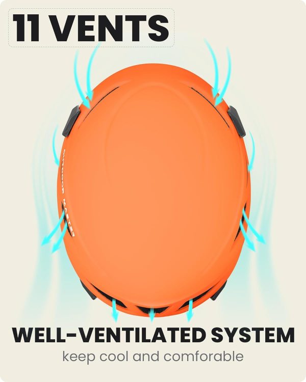 Rock Climbing Helmet Adults Mountaineering Helmet Arborist Helmet Hiking Caving Search and Rescue Tree Climbing Helmet Adjustable