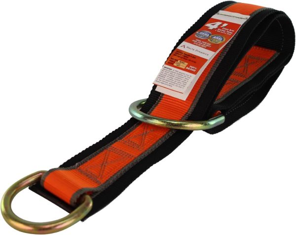 6' Cross Arm Strap, Fall Protection Beam Strap, D-Ring Safety Strap, Beamer, I-Beam & H-Beam Anchor Strap, Beam Straps Fall Protection, OSHA/ANSI Compliant