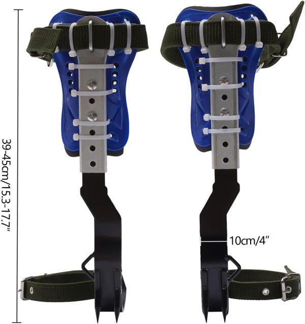Tree Climbing Spike Set for Tree Work Adjustable Tree Climbing Gear Set Climbing Spike Tree Climbing Tool