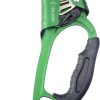 Hand Ascender CE Certified Strong Rappelling Gear Equipment with Ergonomic Rubber Handle for Rock Climbing Tree Arborist, Climbing Rescue Caving, Mountaineering, 8~13MM Rope, Right/Left Hand