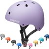 Kids Bike Helmet,Toddler Skateboard Helmets for Ages 2-3-5-8-14 Years Boys Girls，Adjustable Multi-Sport Bicycle Skateboarding Football Roller Skating Scooter Rollerblade Balance Bike Helmet