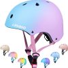 Kids Bike Helmet,Toddler Skateboard Helmets for Ages 2-3-5-8-14 Years Boys Girls，Adjustable Multi-Sport Bicycle Skateboarding Football Roller Skating Scooter Rollerblade Balance Bike Helmet