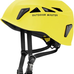 Climbing Helmet Rock Rescue Helmet Adjustable Lightweight Mountaineering Hiking Caving Helmet Adults Work Safety Helmet