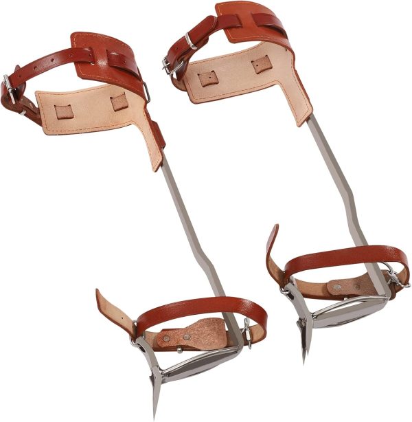 Tree Climbing Spike Set for Tree Work Adjustable Tree Climbing Gear Set Climbing Spike Tree Climbing Tool