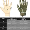 Tactical Gloves for Men, Touchscreen Motorcycle Gloves with Hard Shell & Palm Padding for Sports Motorcycle Cycling Tactical Airsoft Paintball Hunting Hiking Camping Climbing