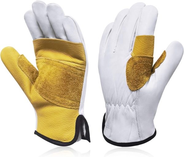 Climbing Gloves Rope Gloves,Perfect for Rappelling Rescue Rock/Tree/Wall/Mountain Climbing,Adventure,Outdoor Sports