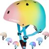 Kids Bike Helmet,Toddler Skateboard Helmets for Ages 2-3-5-8-14 Years Boys Girls，Adjustable Multi-Sport Bicycle Skateboarding Football Roller Skating Scooter Rollerblade Balance Bike Helmet