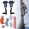 Tree Climbing Spike Set for Tree Work Adjustable Tree Climbing Gear Set Climbing Spike Tree Climbing Tool