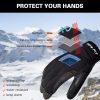 Climbing Gloves Rope Gloves, Fleece Liner Rappelling Gloves,Rescue, Rock/Tree/Wall/Mountain Climbing, Adventure, Outdoor Sports