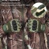 Tactical Gloves for Men, Touchscreen Motorcycle Gloves with Hard Shell & Palm Padding for Sports Motorcycle Cycling Tactical Airsoft Paintball Hunting Hiking Camping Climbing