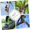 1 Pair Tree Climbing Shoes Climb Tree Safety Simple Climbing Nail Tree Climbing Gear Outdoor Hunting Shoes Climbing Spikes Tool Suit Fruits Iron Shoes Aluminum Alloy Hook up