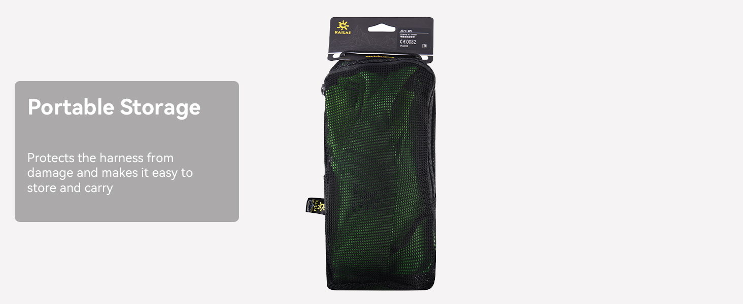 Rock climbing safety harness