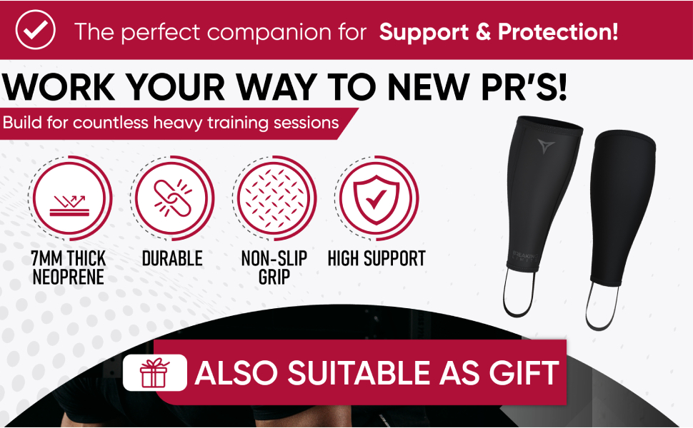 Breaking Limits Deadlift Shin Guards